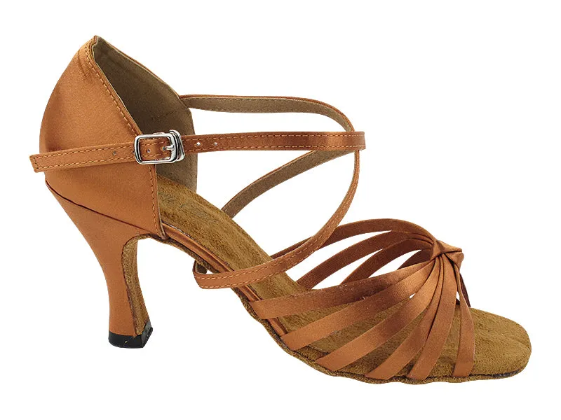 1664X Dark Tan Satin