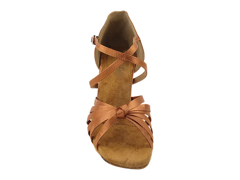 1664X Dark Tan Satin