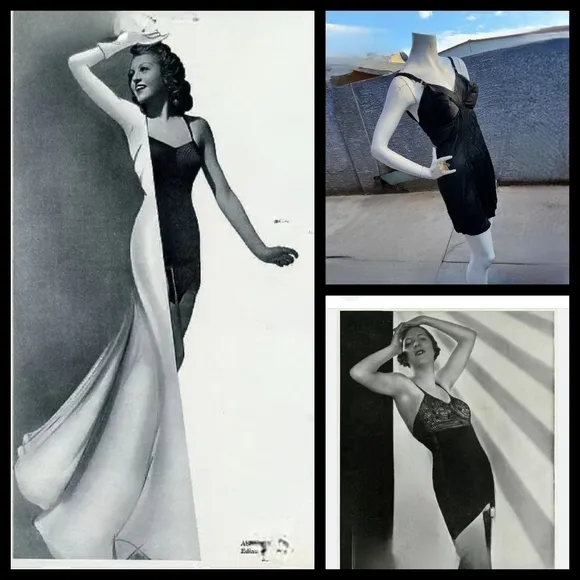 1950s‎ Mary Barron women's slip glamour style number vintage fashion
