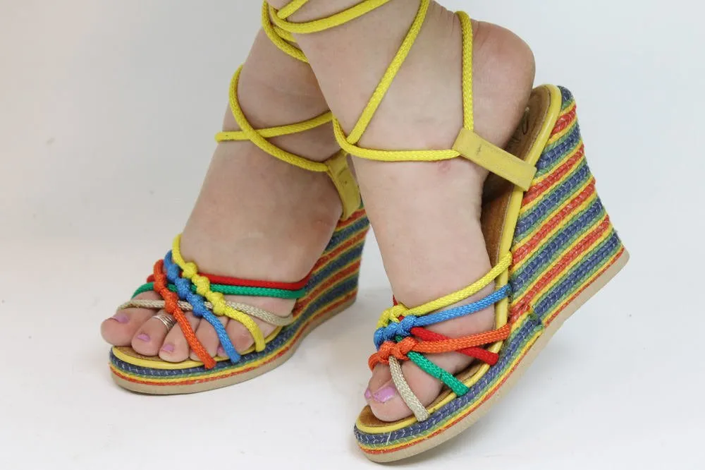 1970s deadstock Sbicca GLADIATOR sandals size 5.5  | new spring