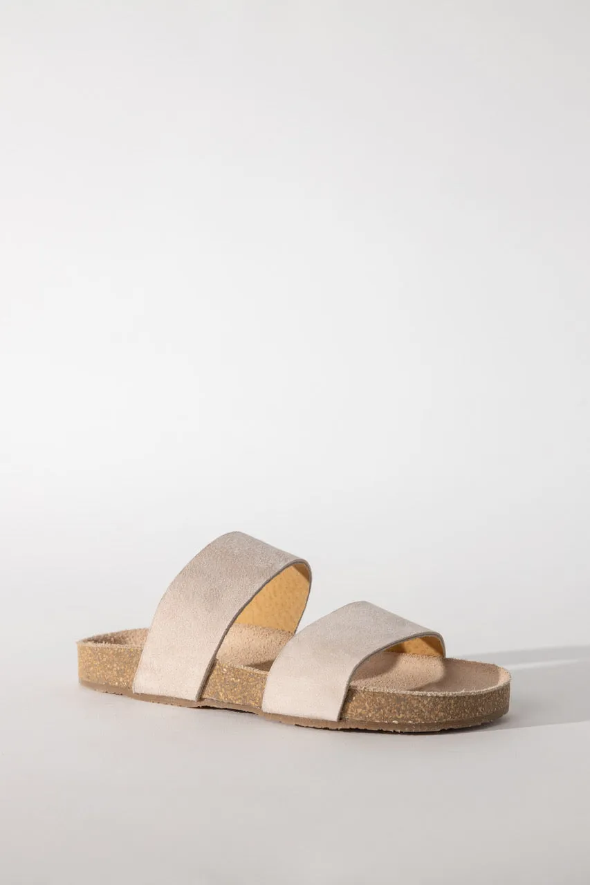 2 Strap Sandal in Cipria