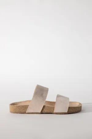 2 Strap Sandal in Cipria