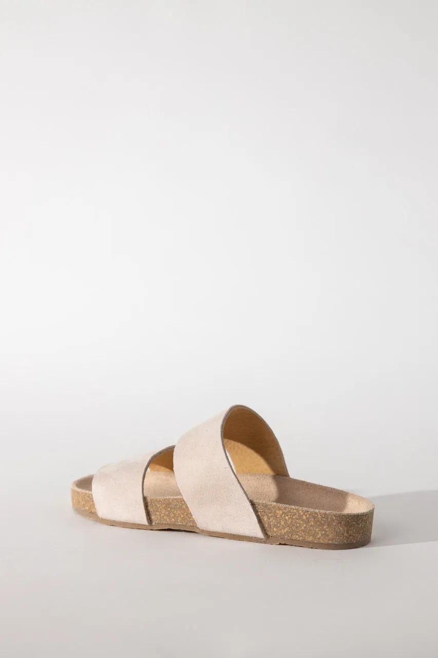2 Strap Sandal in Cipria
