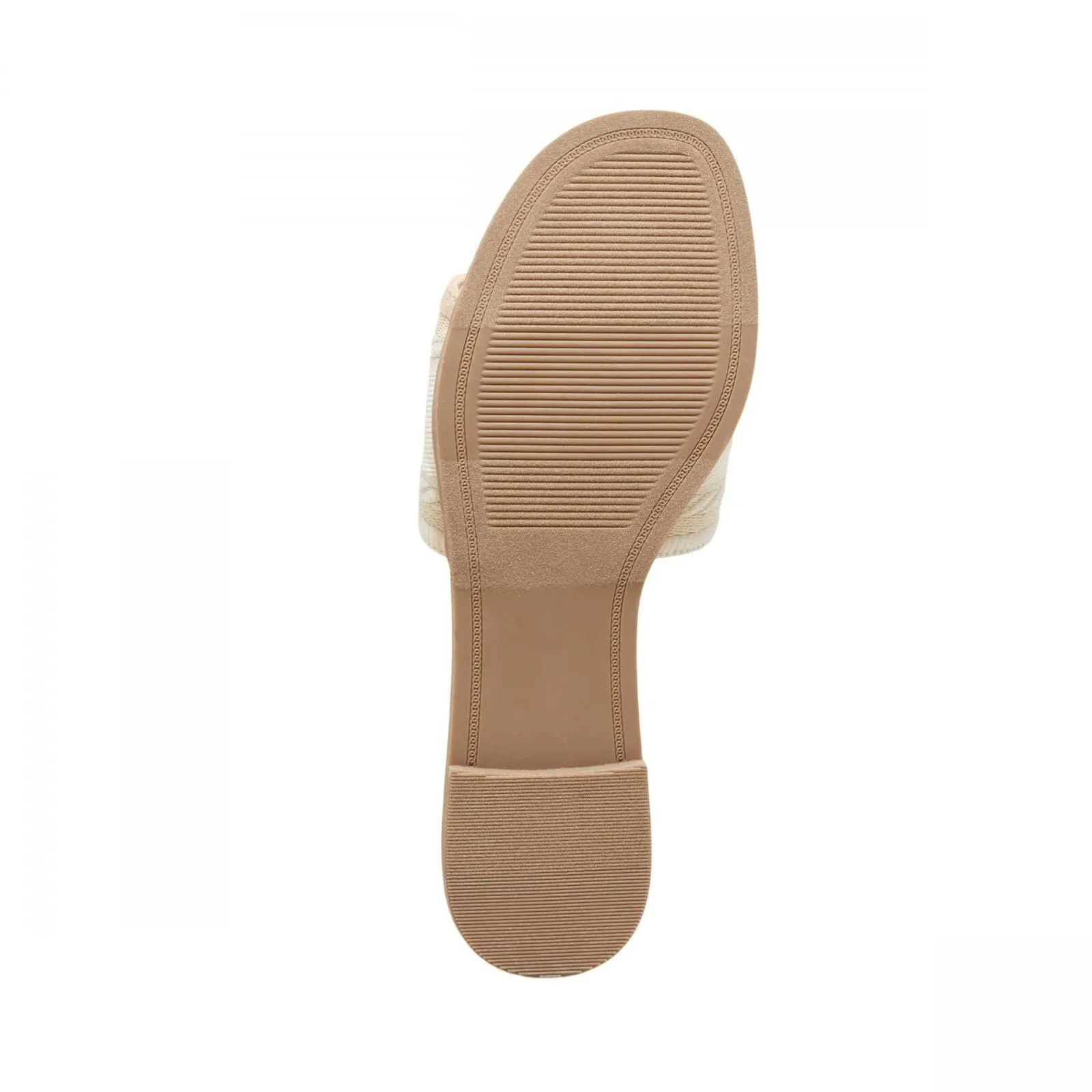 A New Day Womens St. Tropez Nat Slide Sandals 89279352 Cream Off White 8M