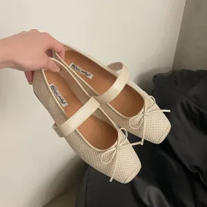 ADVBRIDGE  -  Spring New Brand Women Flat Shoes Fashion Round Toe Ladies Mary Jane Shoes Soft Flat Heel Outdoor Dress Boat Shoe New Woman