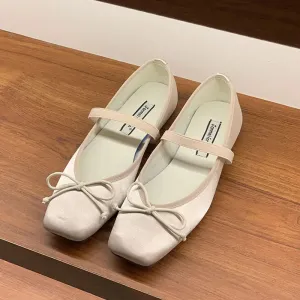 ADVBRIDGE  -  Spring New Candy Color Women Flat Shoes Fashion Round Toe Ladies Elegant Mary Jane Shoes Soft Ballerina Shoes New Woman