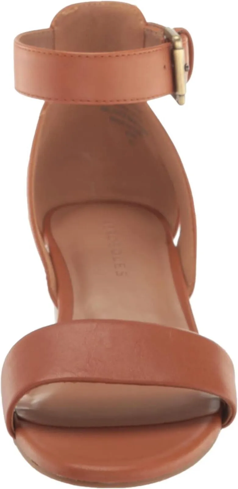 Aerosoles Women's Wedge Sandal 5263622-19835 Tan Leather Brown 7M
