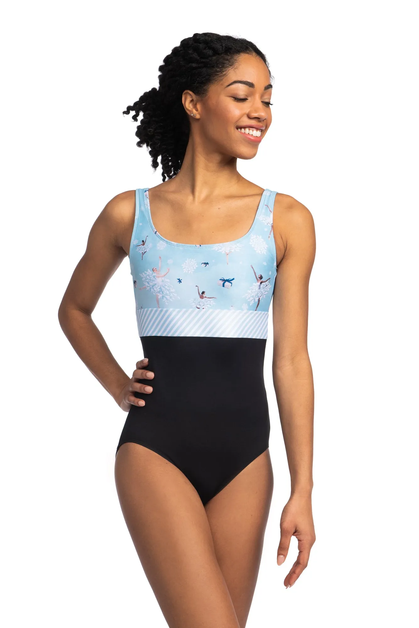 Ainsliewear Manon With Nutcracker Print Leotard