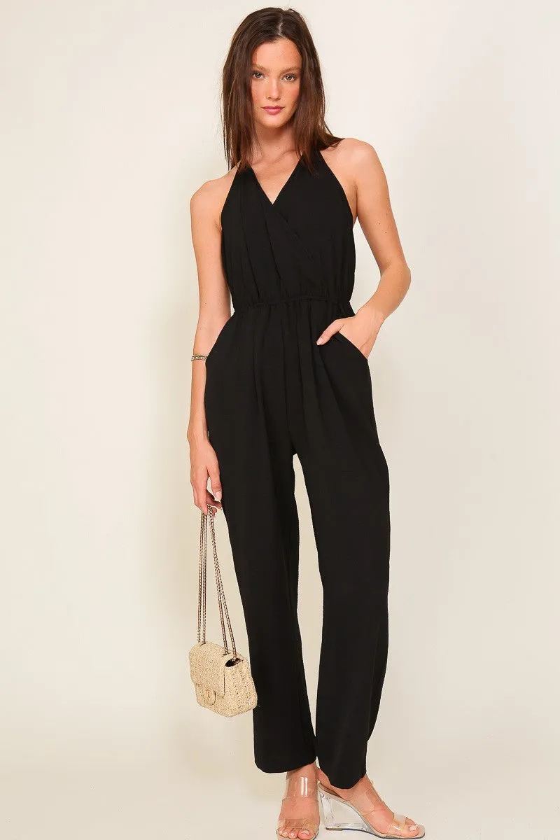 Airflow Halterneck Jumpsuit