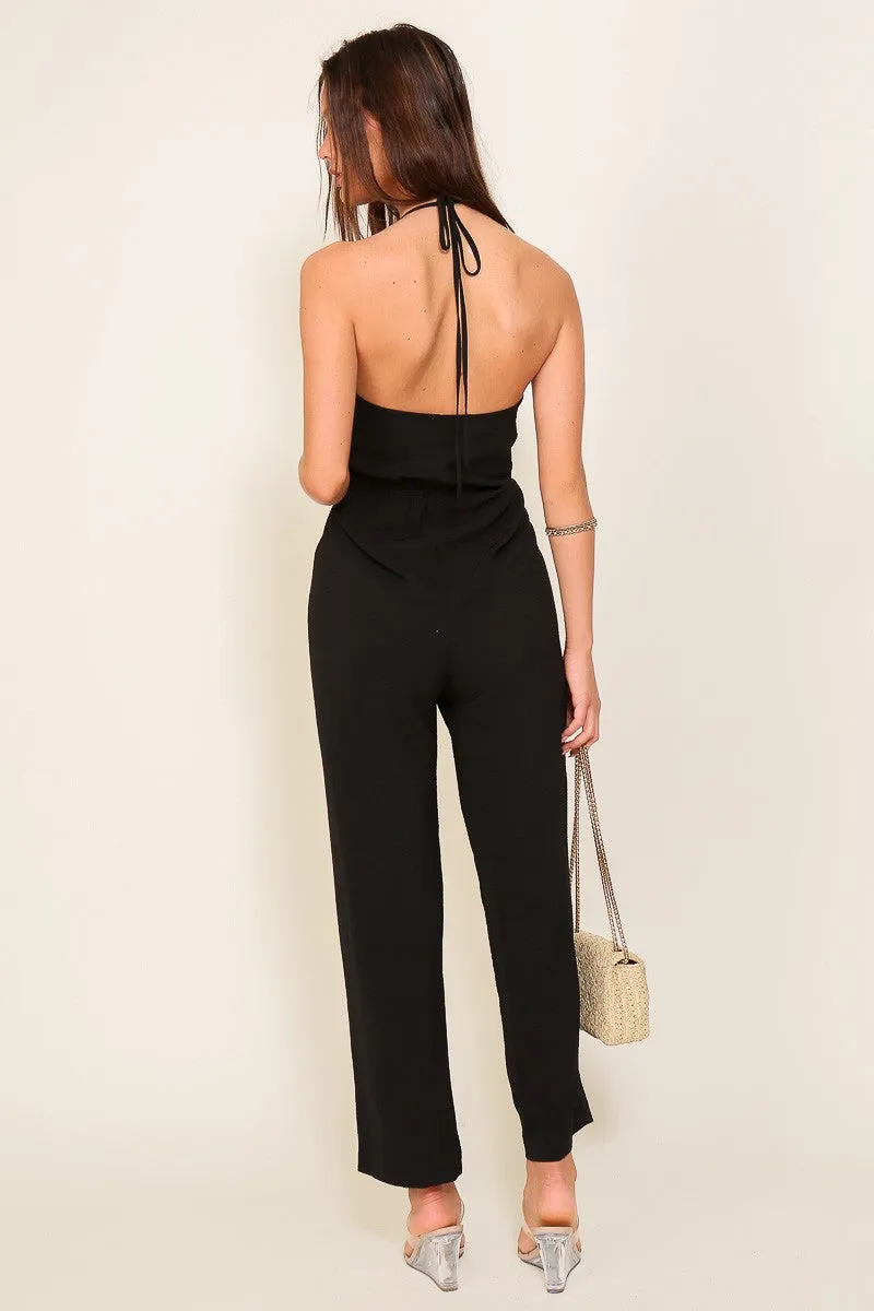 Airflow Halterneck Jumpsuit