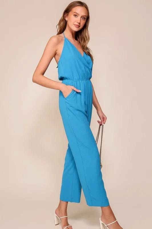Airflow Halterneck Jumpsuit