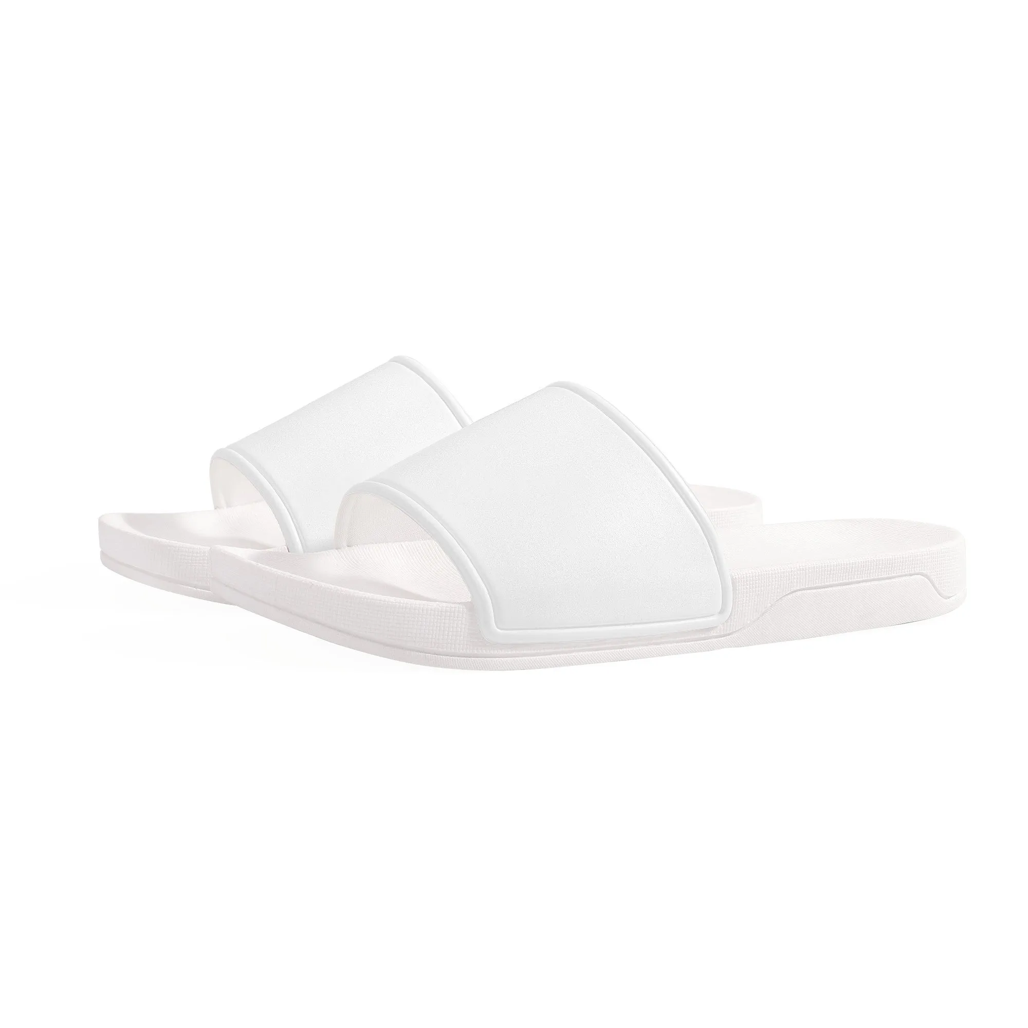 All White Slides