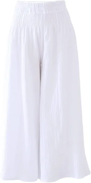 Amazhiyu Womens Wide Leg Flowy Palazzo