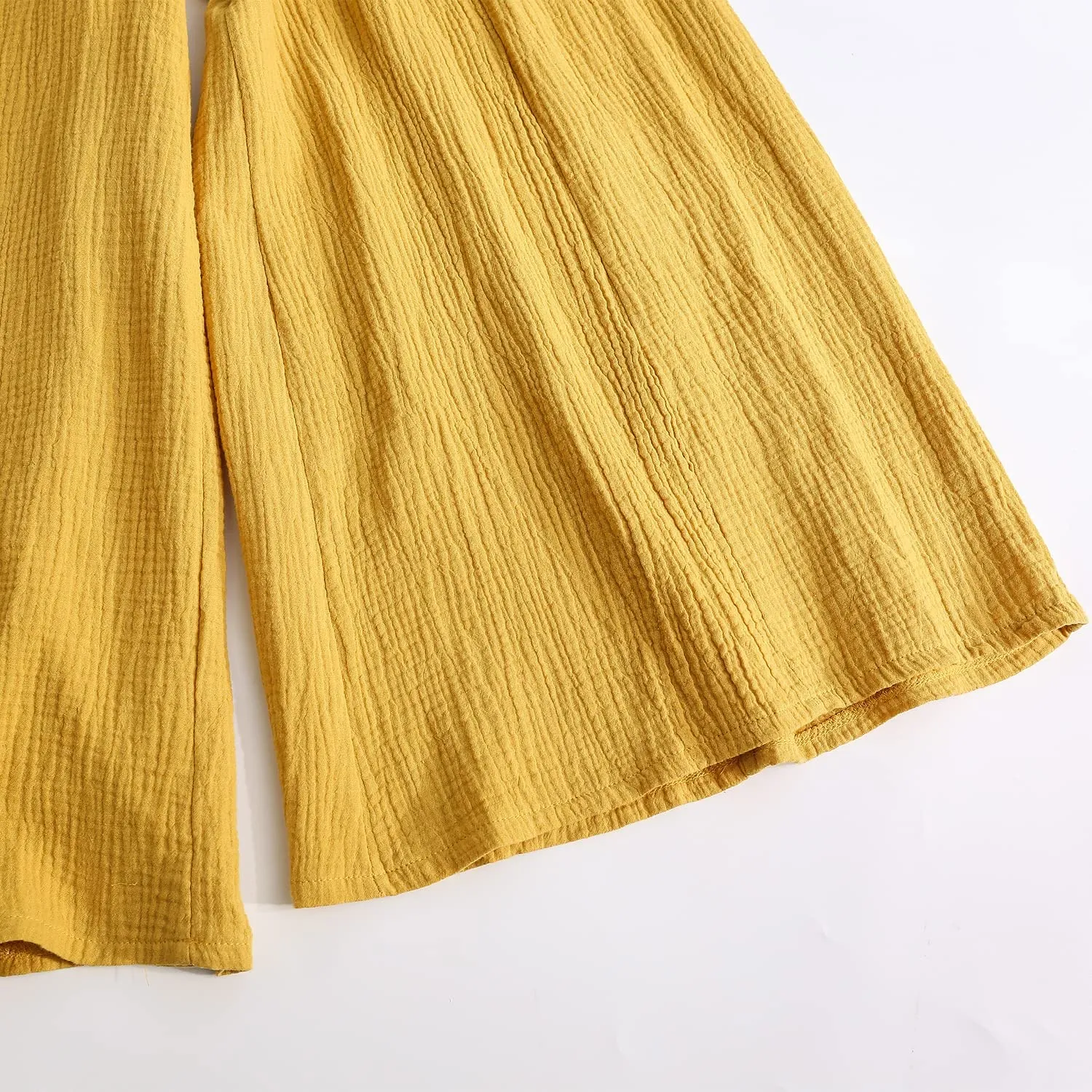 Amazhiyu Womens Wide Leg Flowy Palazzo