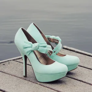Ancient Lake Lace Heels