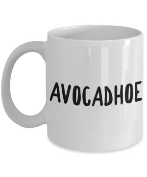 Avocadhoe Funny Avocado Mug Ceramic Coffee Cup for Avacado Lovers