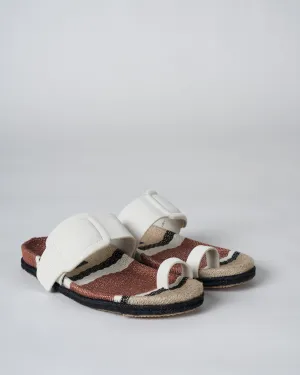 ayla sandal - chalk castoro santa fe