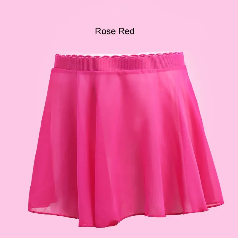 Ballet Chiffon Wrap Skirts for Girls and Toddlers