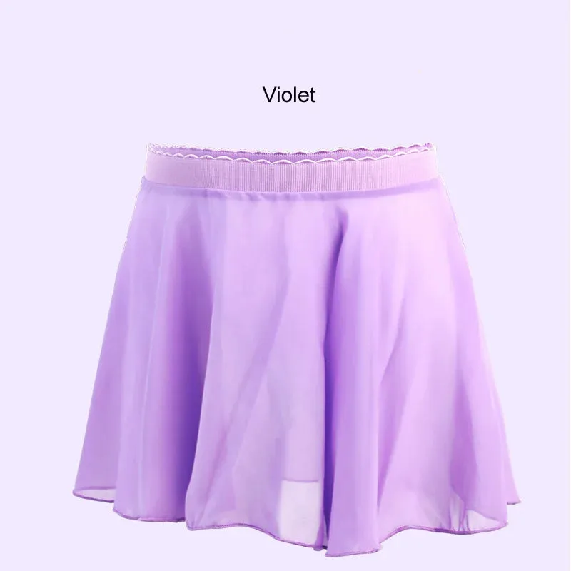 Ballet Chiffon Wrap Skirts for Girls and Toddlers