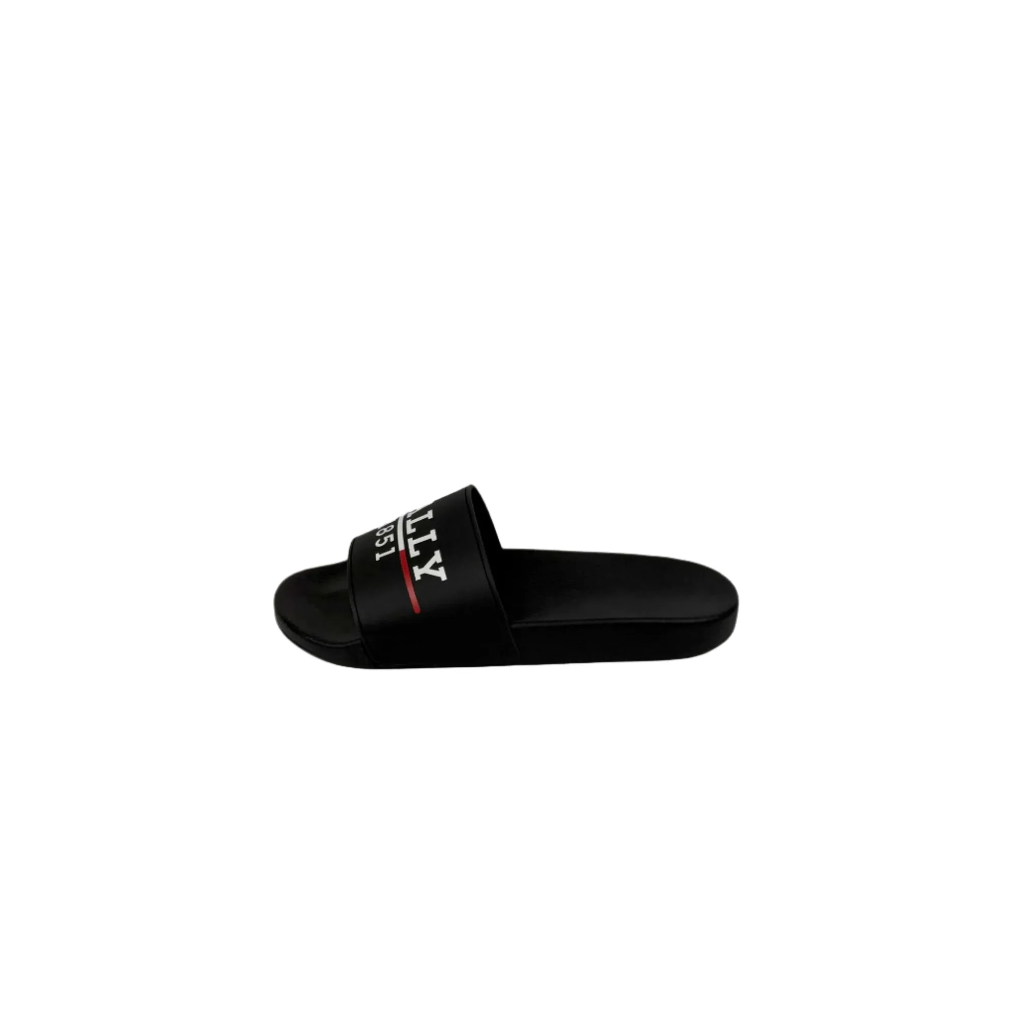 Bally Mens Samuel Black Rubber Sandals