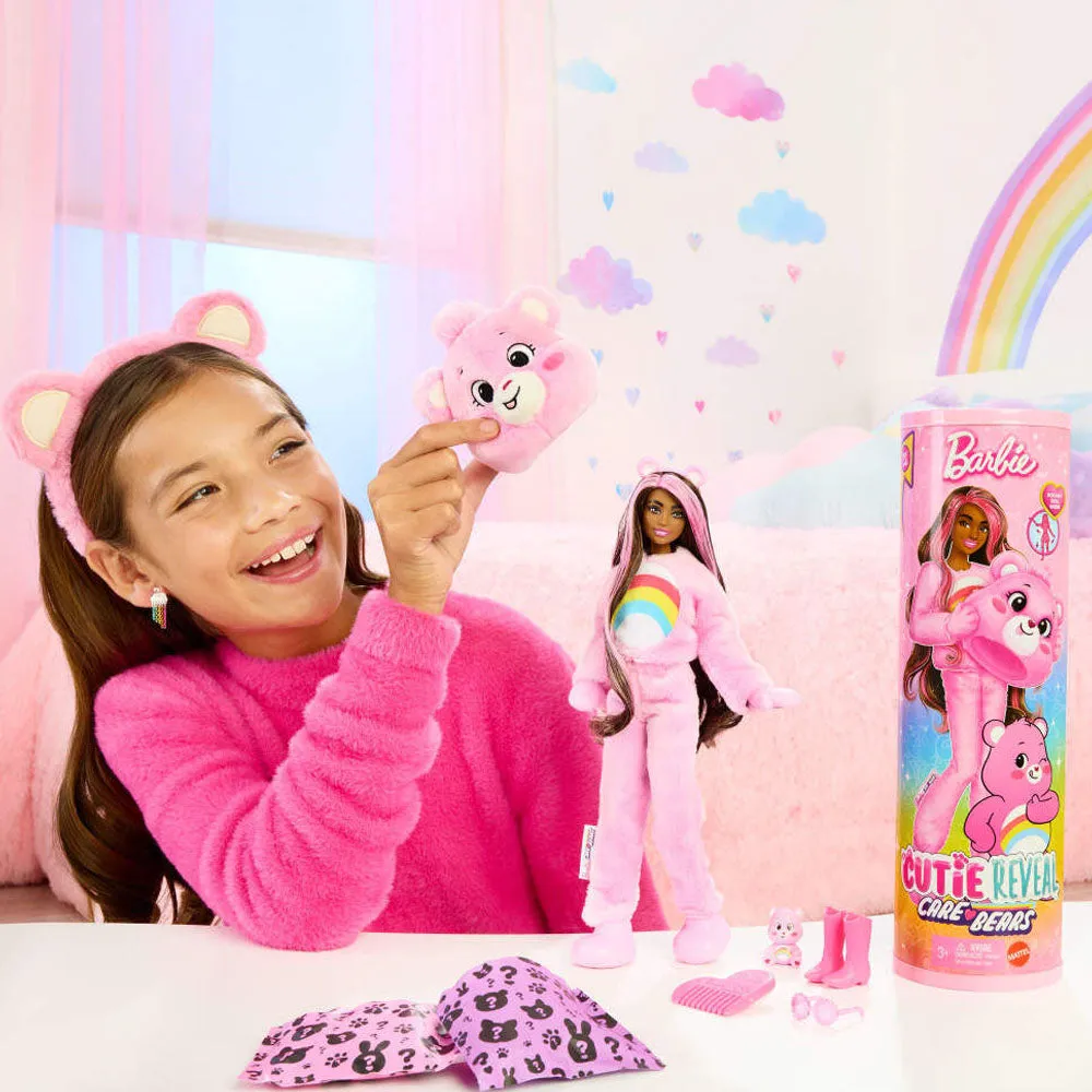 Barbie Cutie Reveal Care Bears 10 Surprises