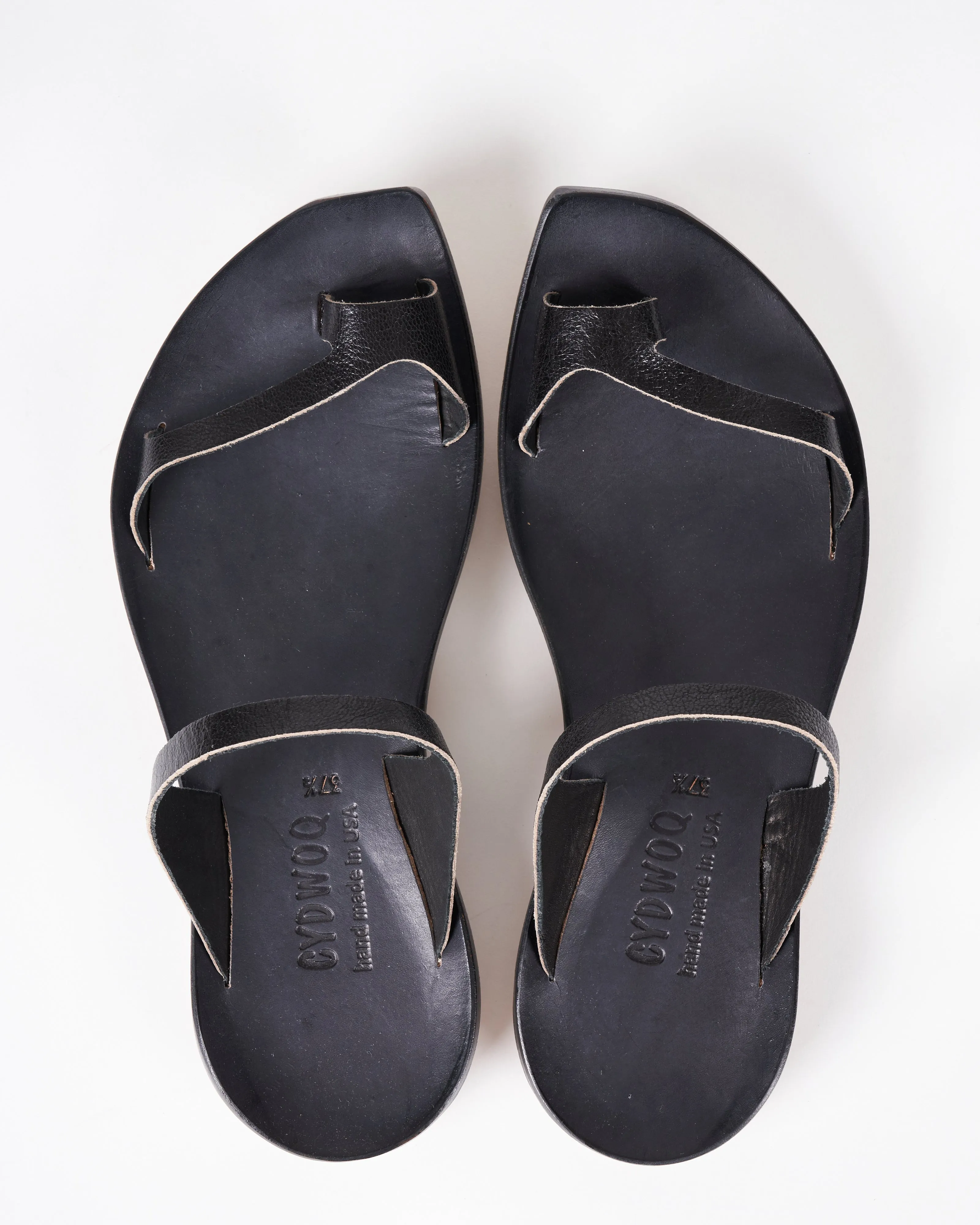 bare - sandal/original toe/black sole - ban7/black sole