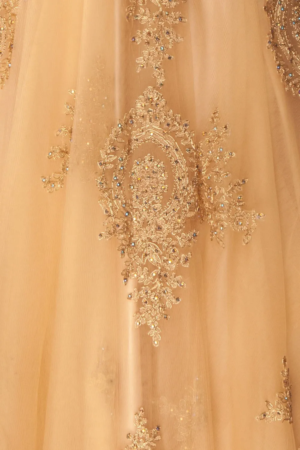 Beautiful Prom Dresses A-line Sweetheart Floor Length Sleeveless Lace-up Tulle Prom Dress/Evening Dress OHC209