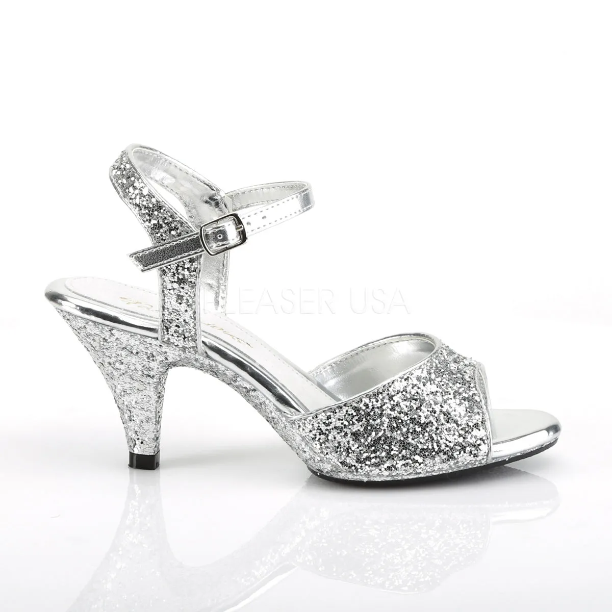 BELLE-309G  Silver Glitter/Silver Glitter