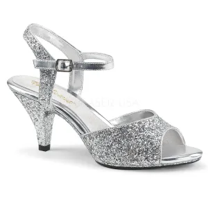 BELLE-309G  Silver Glitter/Silver Glitter