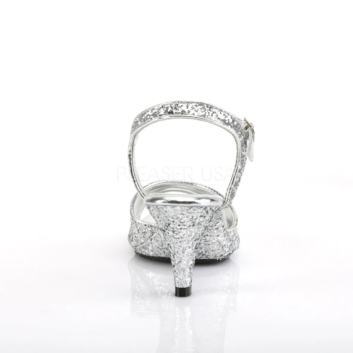 BELLE-309G  Silver Glitter/Silver Glitter