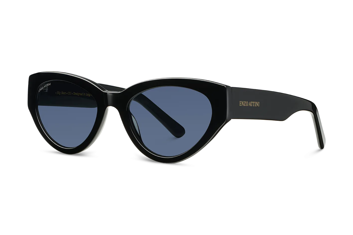 Big Ben / Black   Dark Black Lens.