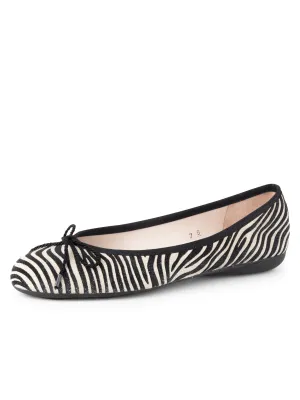 Bingo Zebra Printed Ballet Flat