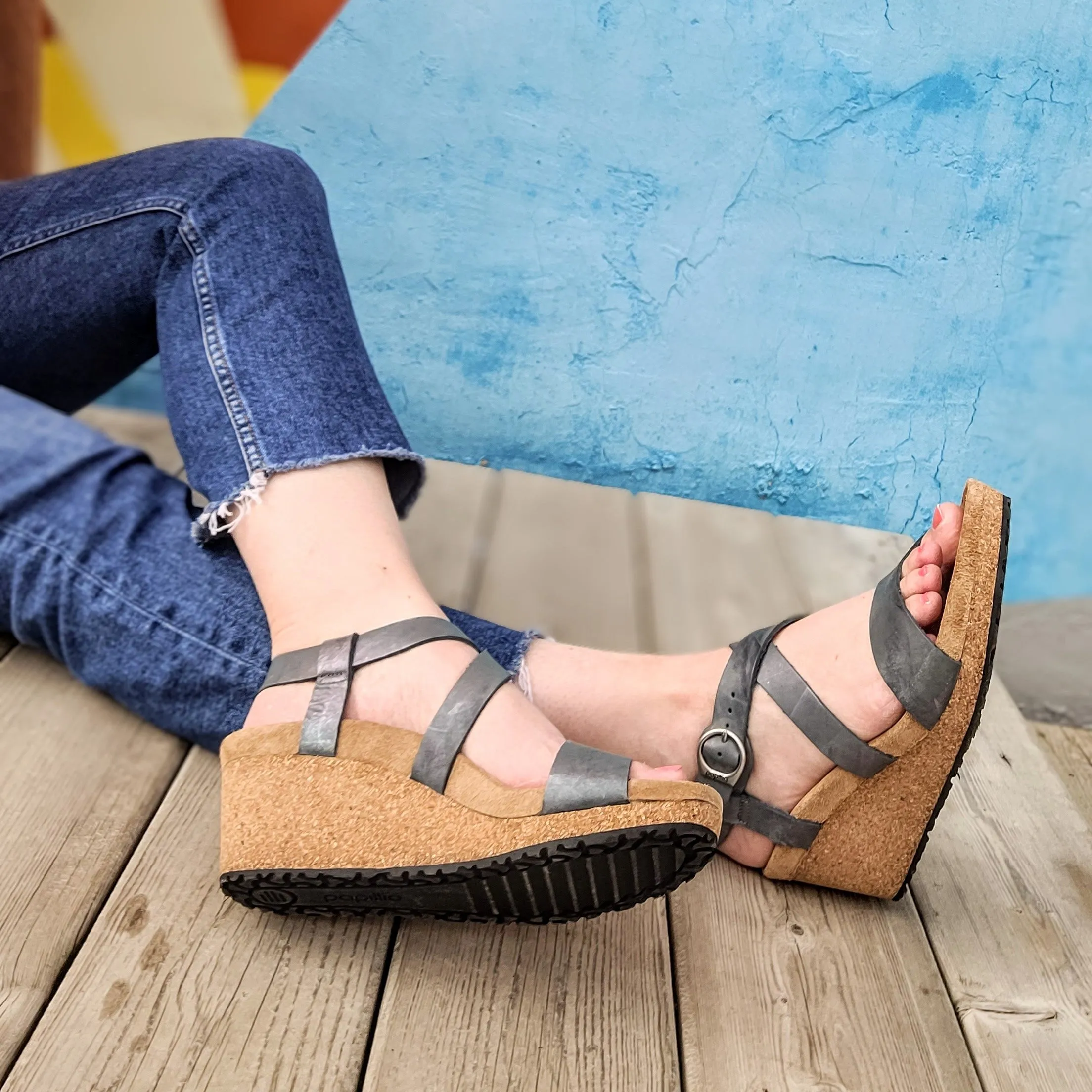 Birkenstock Sibyl - Metallic Black