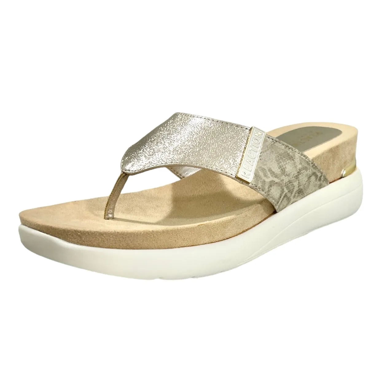BLAIRE Women's Slide Thong Wedge Heel Sandals