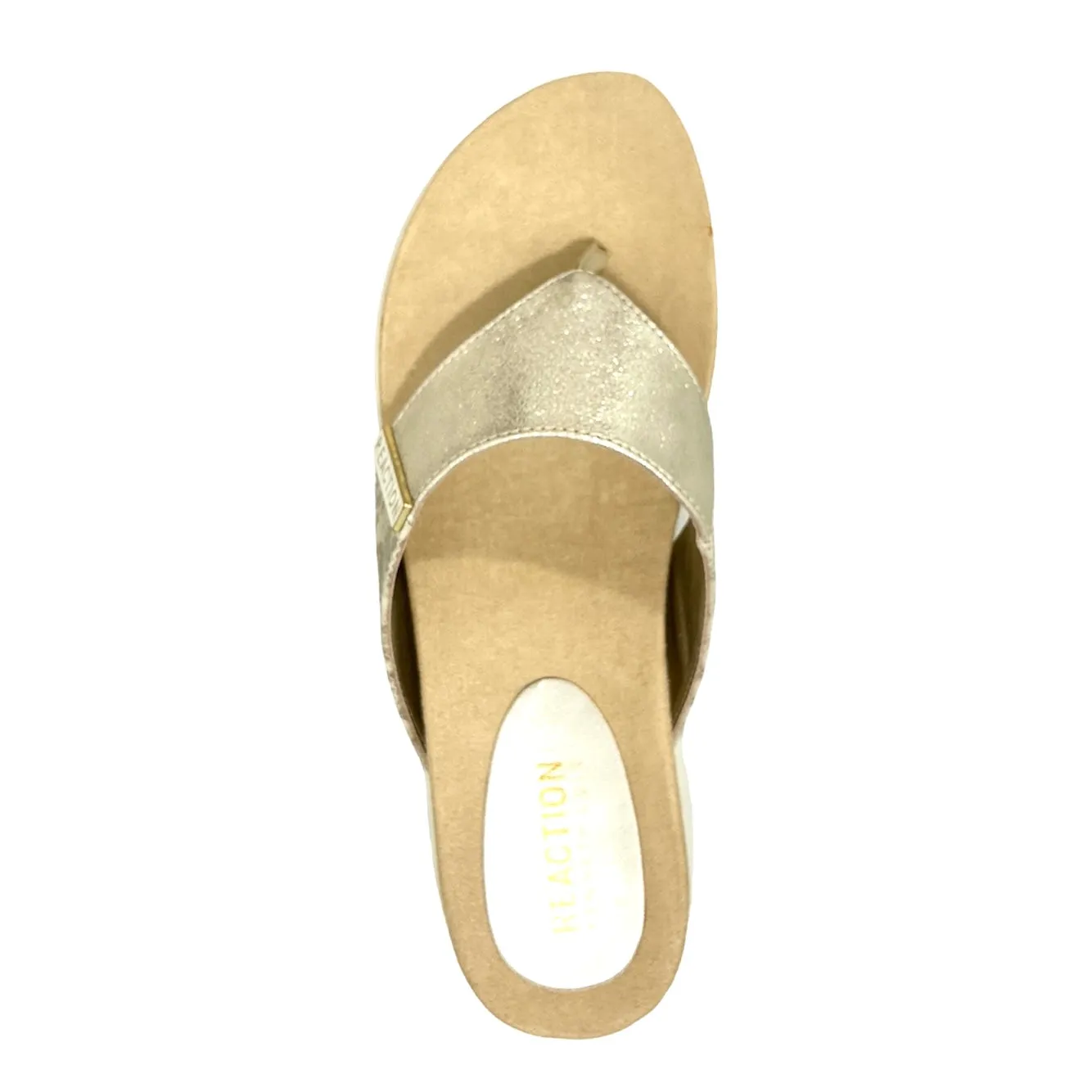 BLAIRE Women's Slide Thong Wedge Heel Sandals