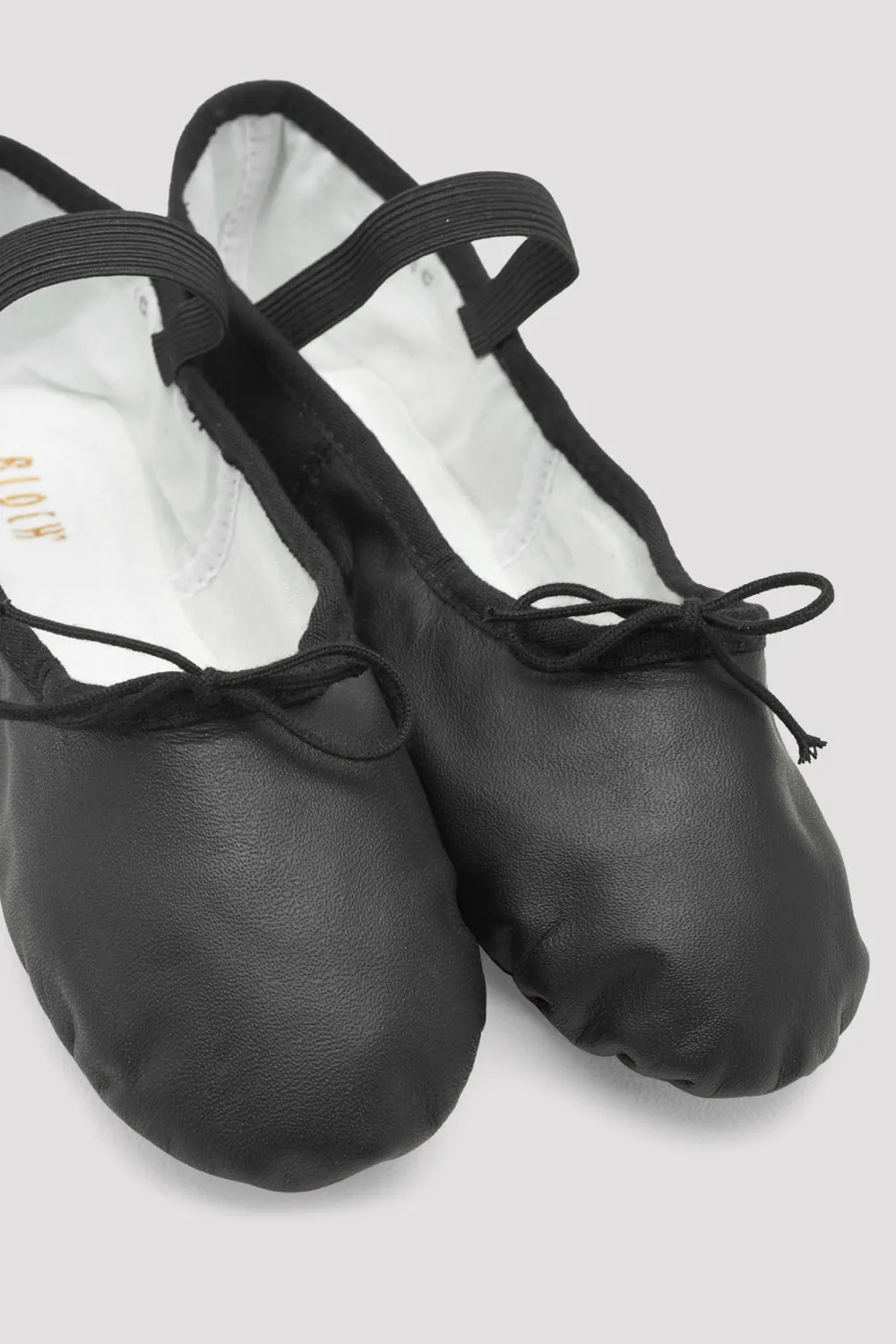 BLOCH Adults Black Arise Leather Ballet Shoe S0209L