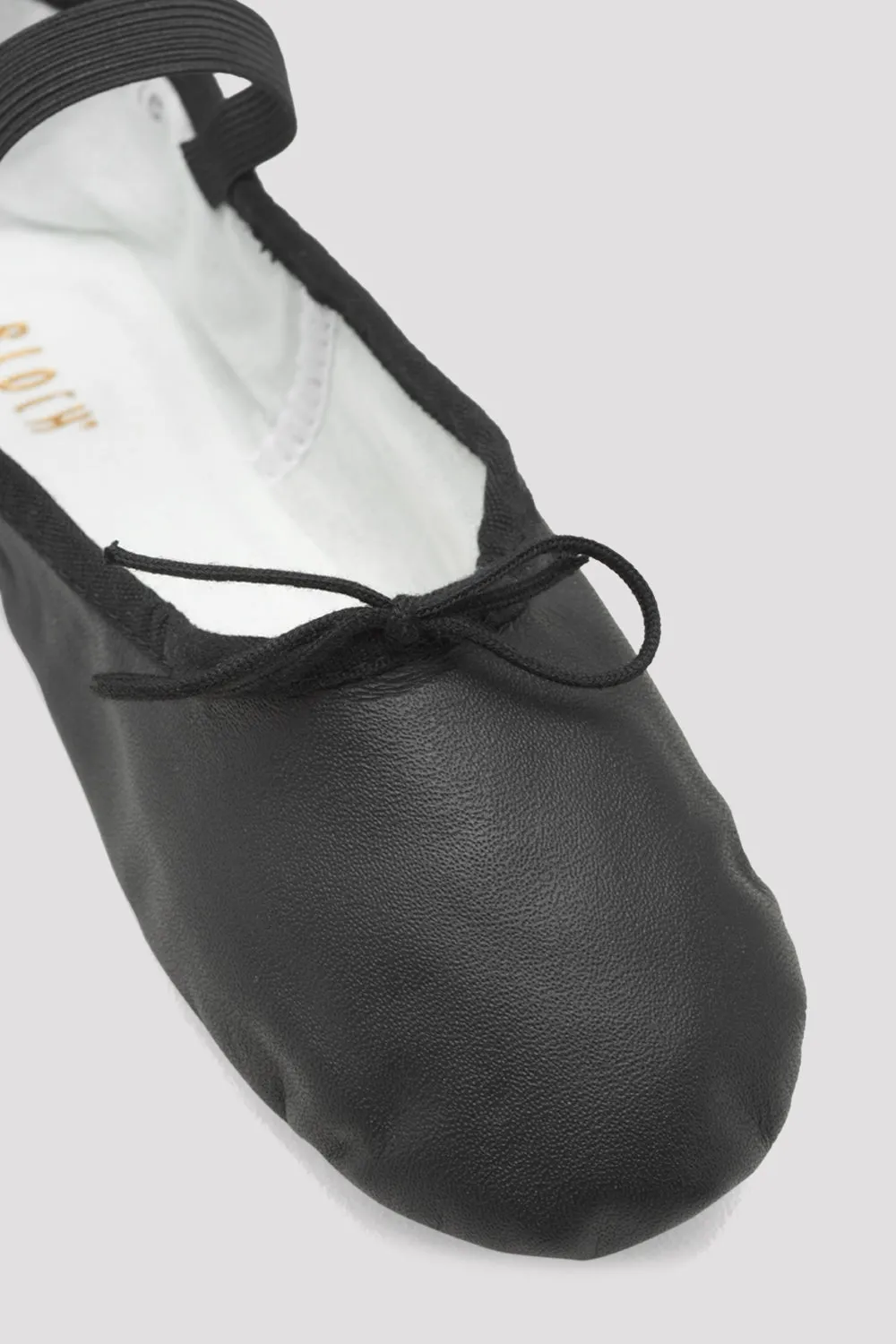 BLOCH Adults Black Arise Leather Ballet Shoe S0209L