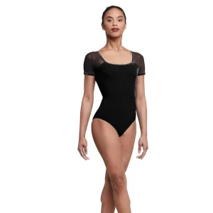 Bloch Anna Velvet cap sleeve leotard