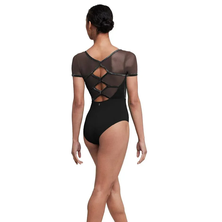 Bloch Anna Velvet cap sleeve leotard