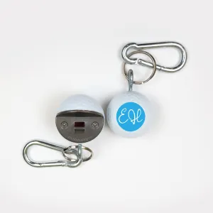 Blue Circle Initials Design, The Beer Wedge