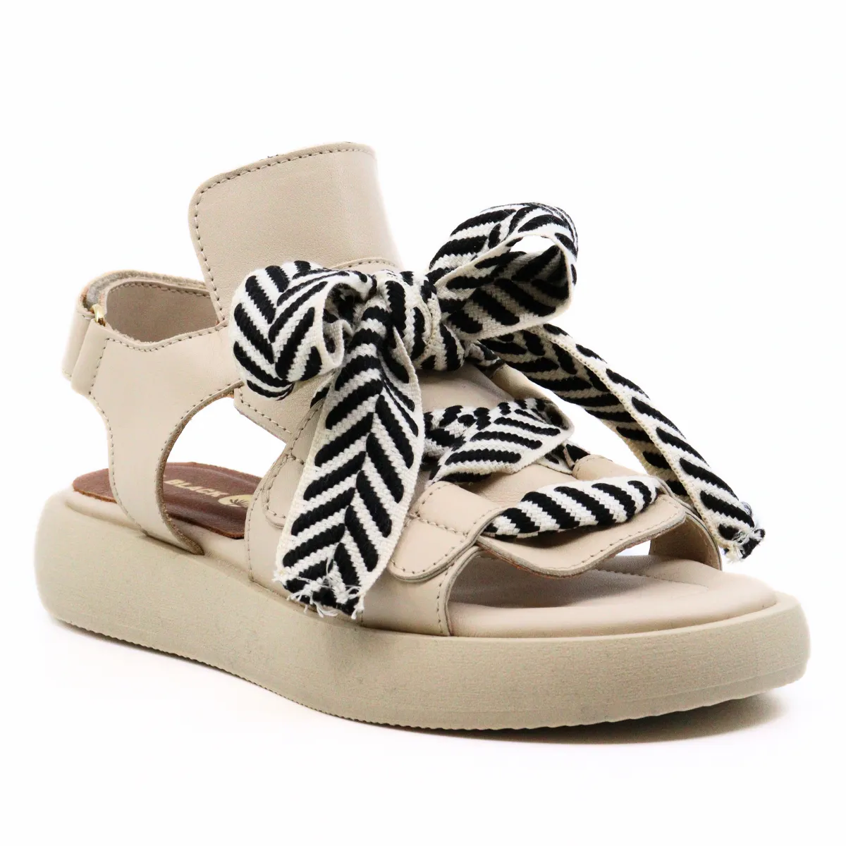 Bowlace Sandal Ivory