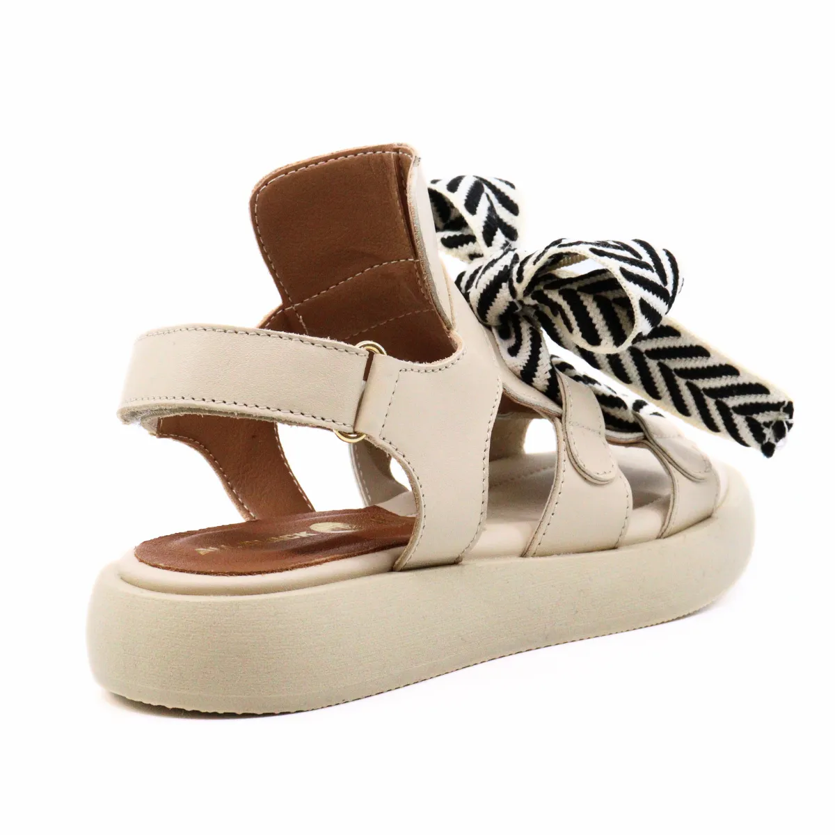 Bowlace Sandal Ivory