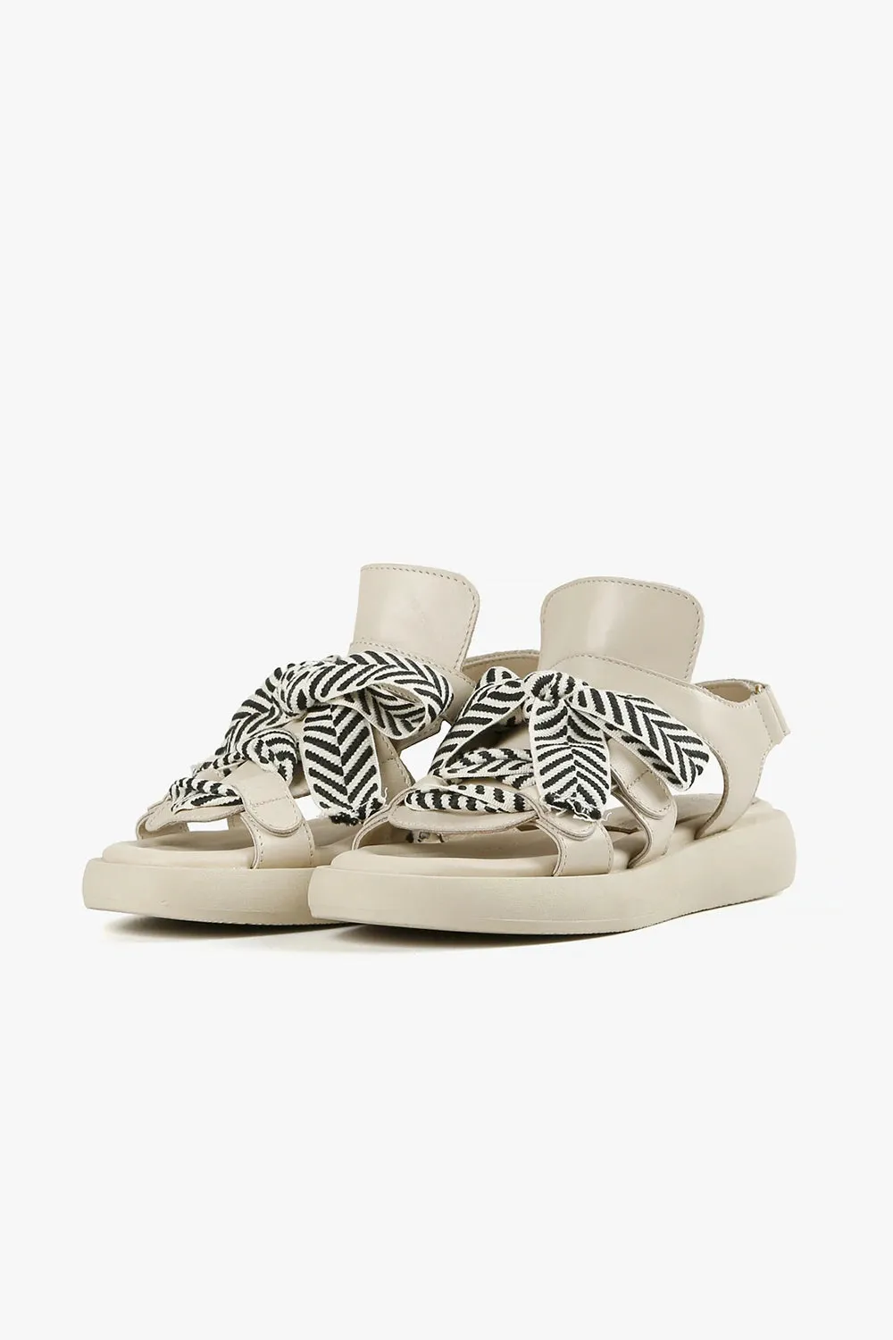 Bowlace Sandal Ivory