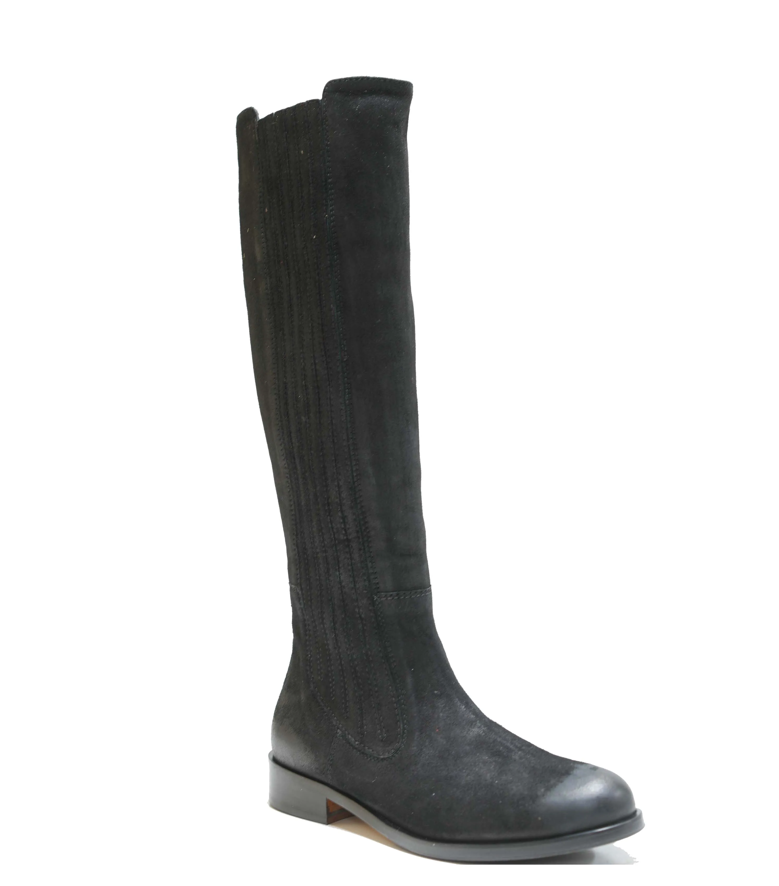 Bruno Magli Women's Black Suede Boot Almsee