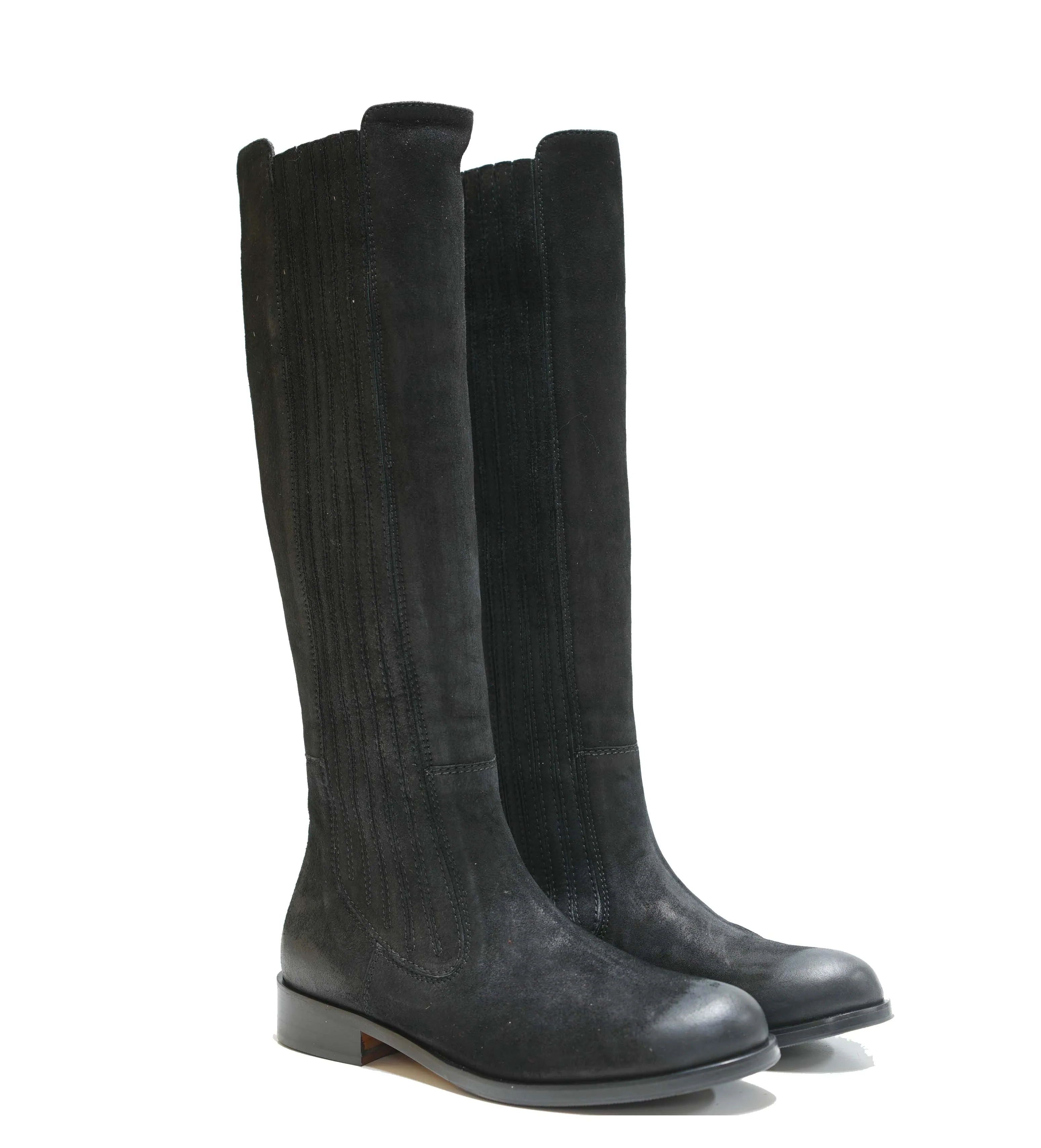 Bruno Magli Women's Black Suede Boot Almsee