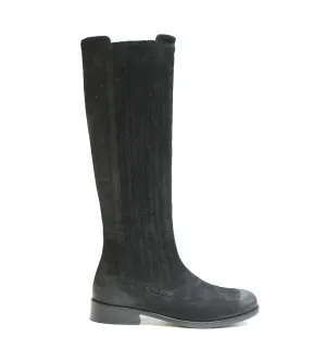 Bruno Magli Women's Black Suede Boot Almsee