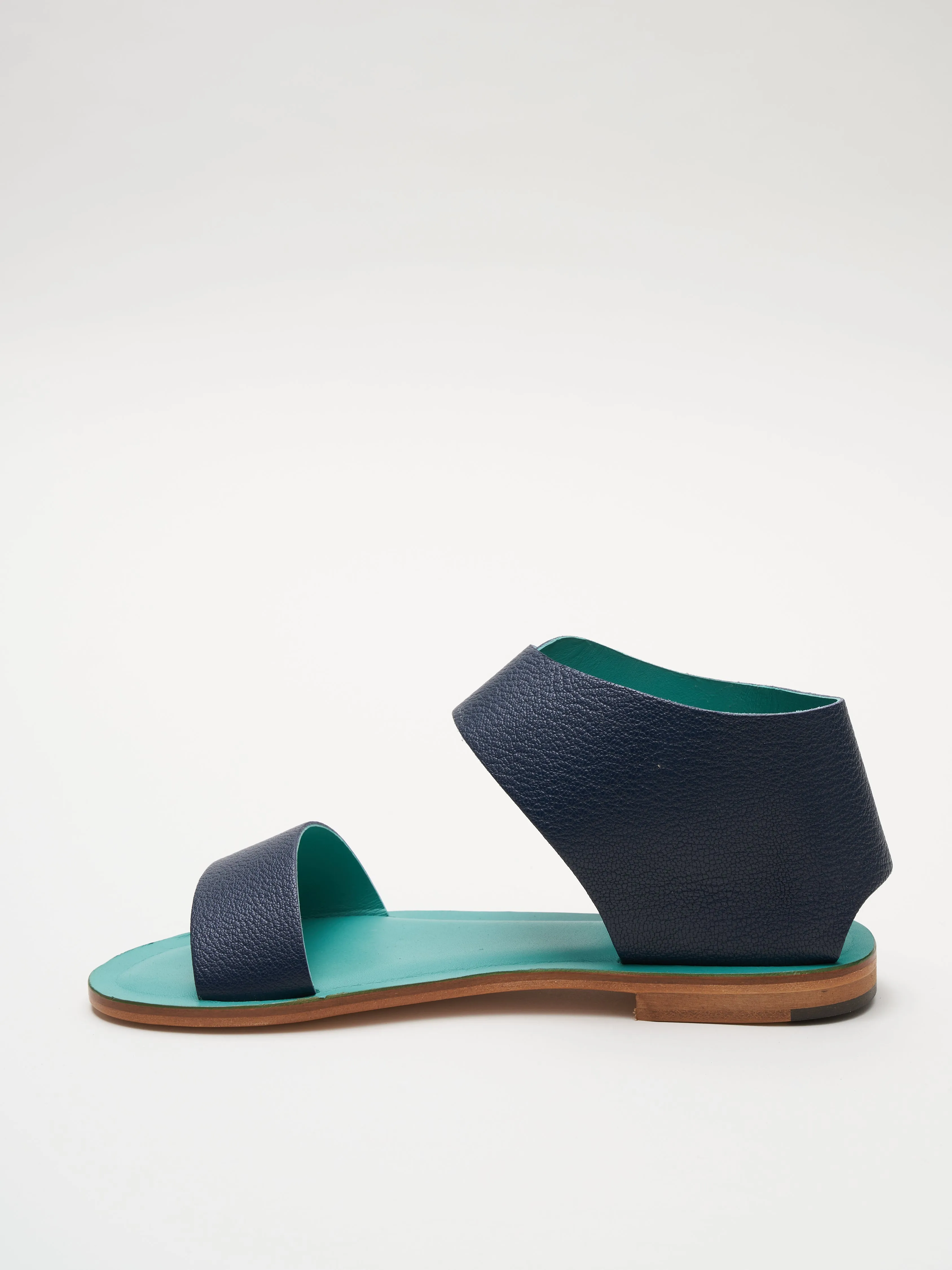 buckle sandal - buffalo blue/aqua