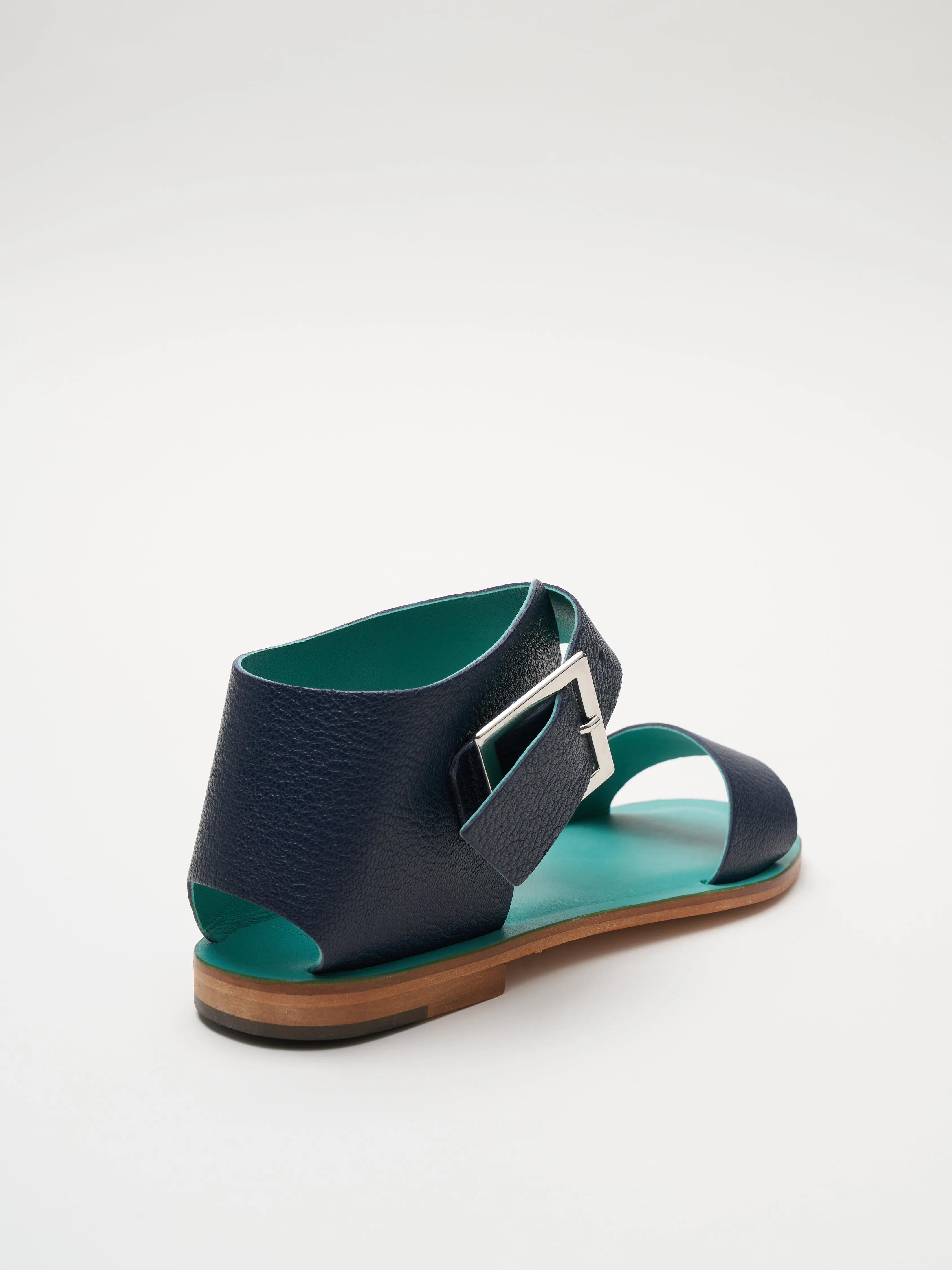 buckle sandal - buffalo blue/aqua