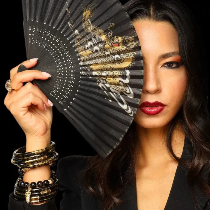 BuDhaGirl All Weather Bangles In Koi Noir