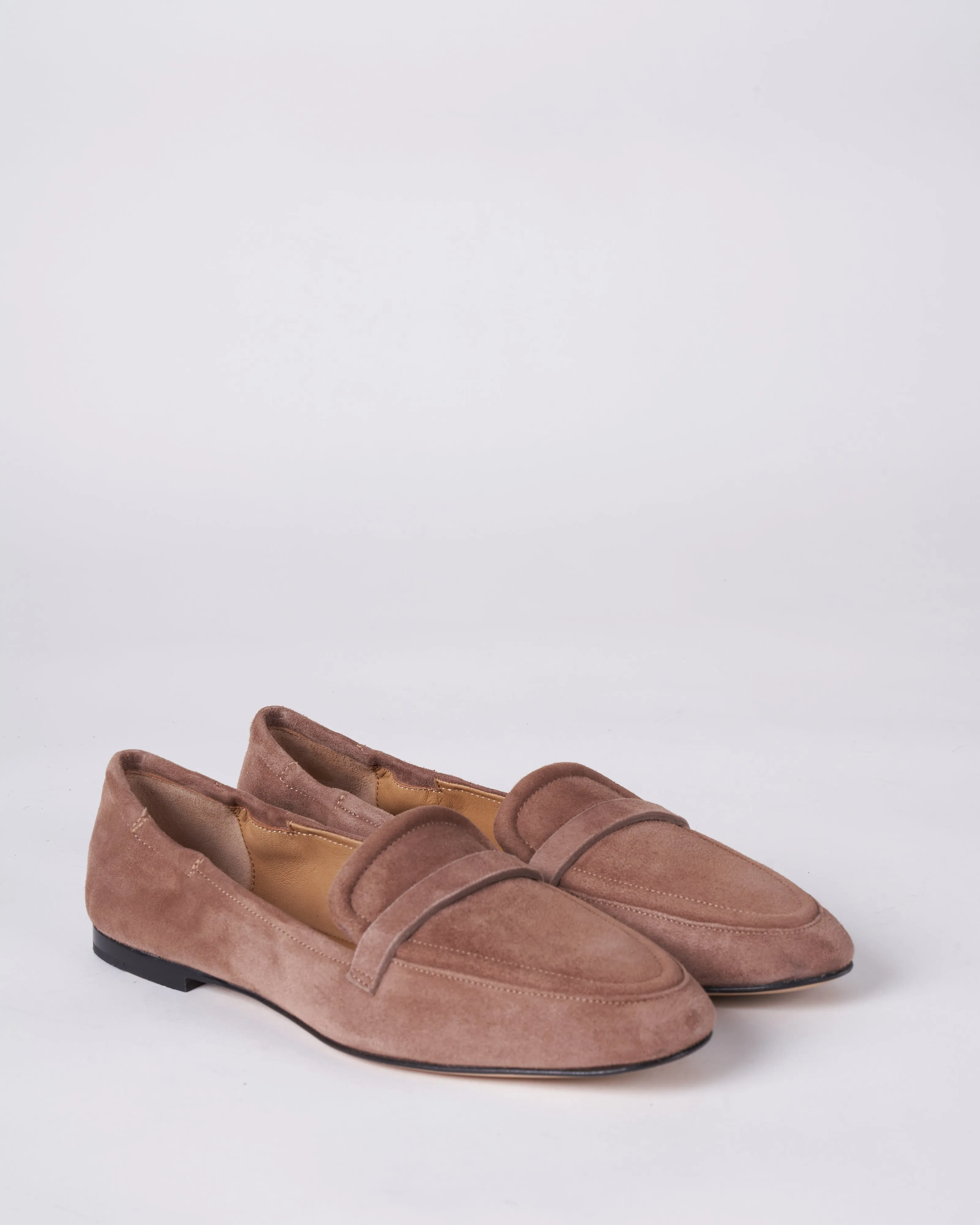 camoscio new camel flat loafer - camoscio new camel